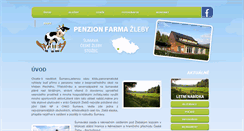 Desktop Screenshot of penzionfarma.cz